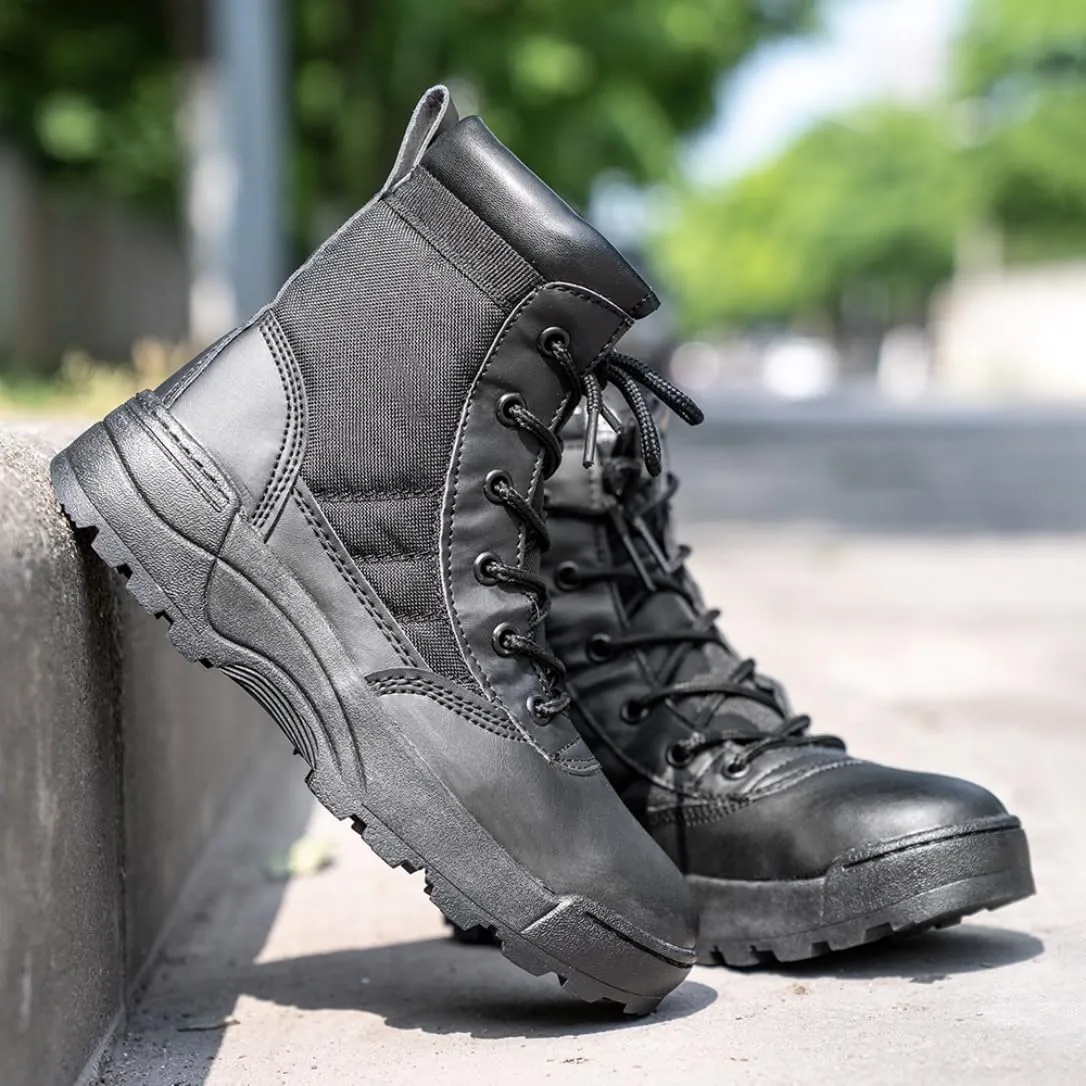 Hiking Boots Boys Girls Military Fan Shoes Quick Dry Comfortable Desert Boots High Hiking Shoe Summer Camp Tactical Boots
