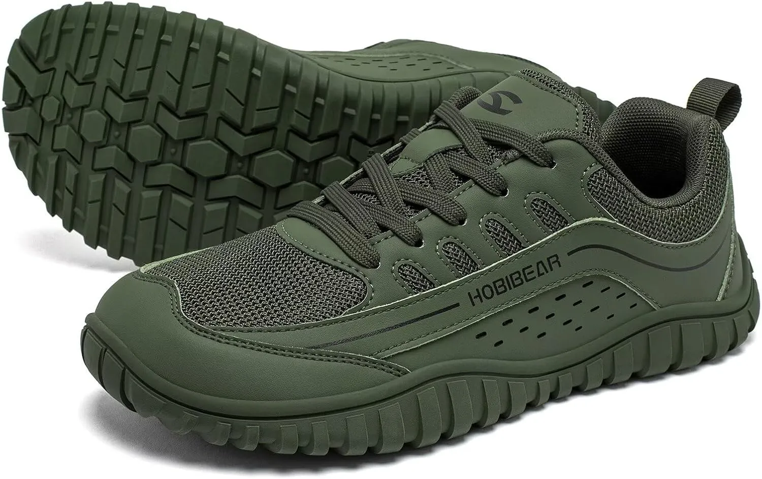 HOBIBEAR Zero Drop Barefoot Shoes|Trail Running Sneakers for Women Men|Wide Toe Box Fashion Walking Shoes