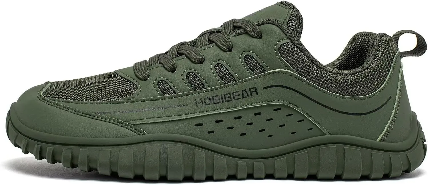 HOBIBEAR Zero Drop Barefoot Shoes|Trail Running Sneakers for Women Men|Wide Toe Box Fashion Walking Shoes