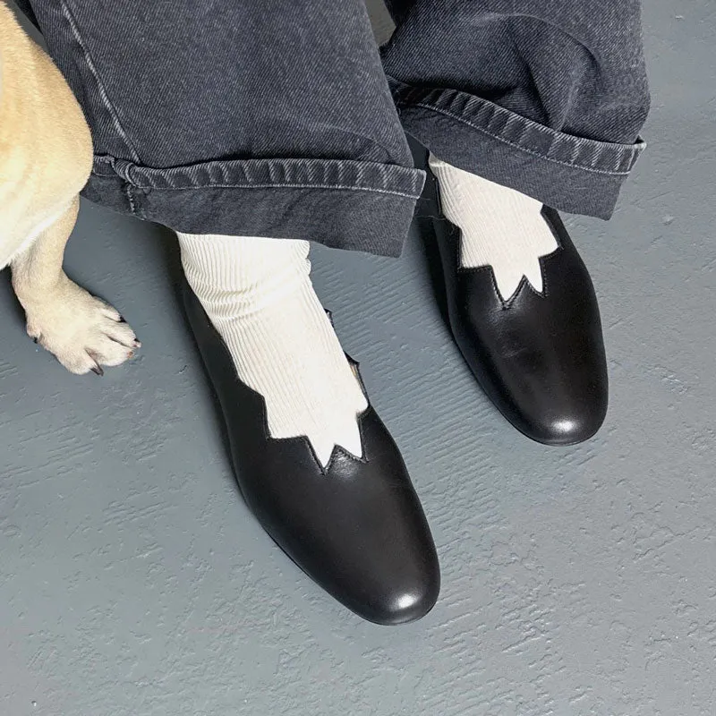 HOLZER Black | Leather Loafers