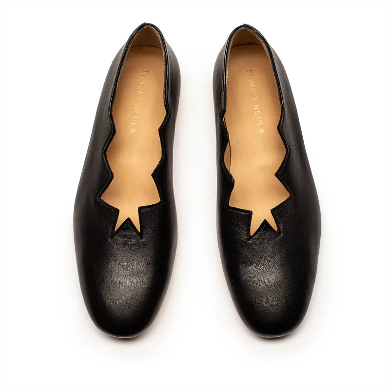 HOLZER Black | Leather Loafers