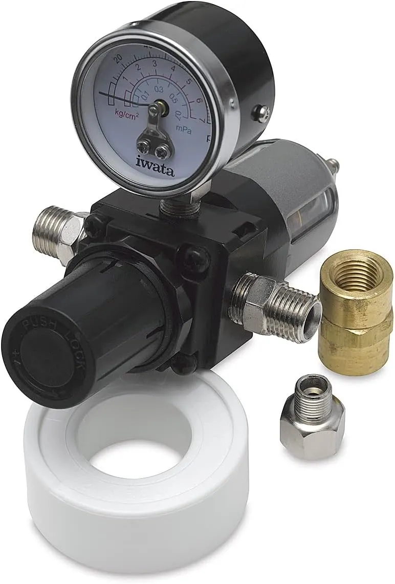 Iwata - Filter Reg. & Guage for Airbrush (FA600DH)