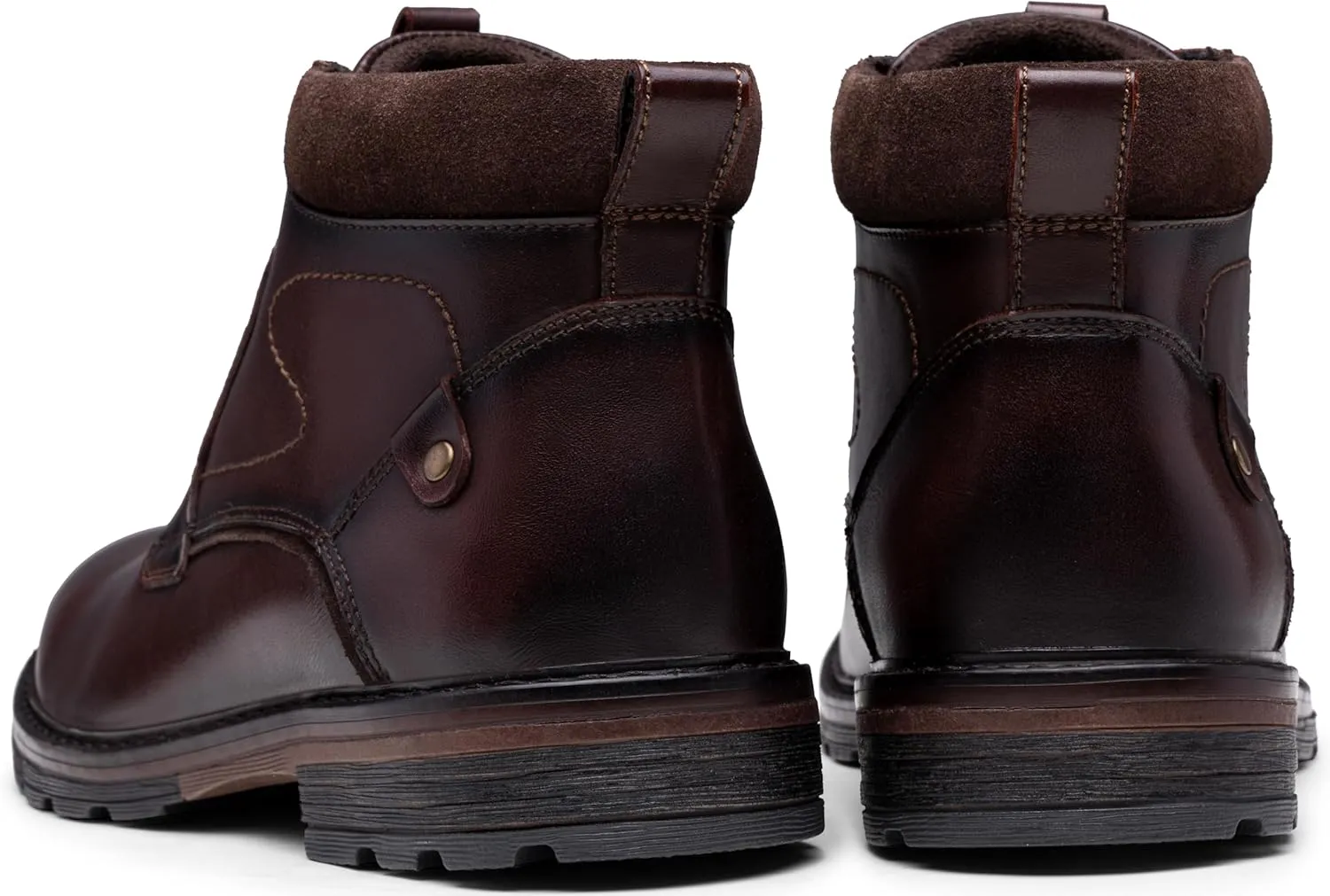 Jousen Men's Dress Boots Leather Boots for Men Formal Chukka Boots Mens Business Mens Boots