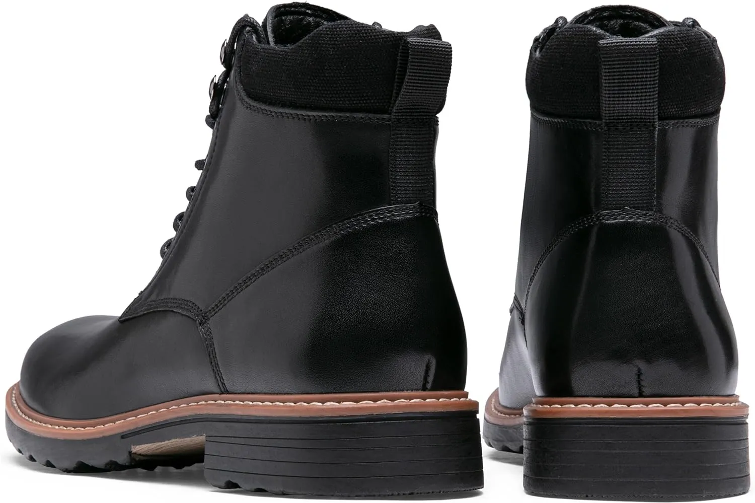 Jousen Men's Dress Boots Leather Boots for Men Formal Chukka Boots Mens Business Mens Boots