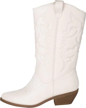 KAYDAY Womens Cowboy Boots Western Rodeo Fashion Outfit Sissy