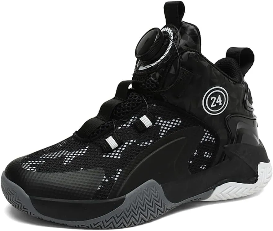 Kids' Basketball Shoe Kids' Sneakers Sports Breathable Lightweight Running Shoes for Kids Fashion Athletic Casual Shoes Walking Shoes