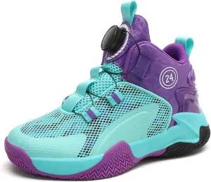 Kids' Basketball Shoe Kids' Sneakers Sports Breathable Lightweight Running Shoes for Kids Fashion Athletic Casual Shoes Walking Shoes
