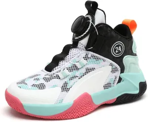 Kids' Basketball Shoe Kids' Sneakers Sports Breathable Lightweight Running Shoes for Kids Fashion Athletic Casual Shoes Walking Shoes