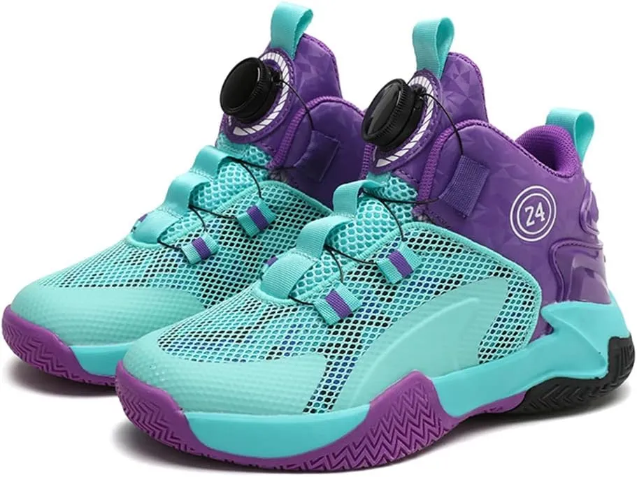 Kids' Basketball Shoe Kids' Sneakers Sports Breathable Lightweight Running Shoes for Kids Fashion Athletic Casual Shoes Walking Shoes