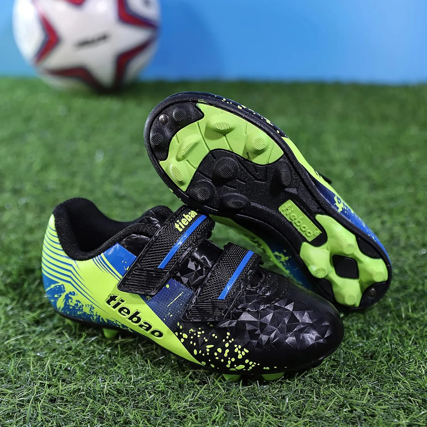 Kids Football Boots Outdoor Sport HG/AG Sneakers Boys Girls Artificial Ground Soccer Cleats Trainning Shoes