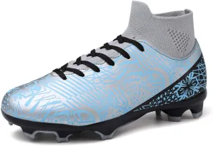 Kids Soccer Cleats Boys Girls Football Cleats Turf Soccer Shoes AG/FG