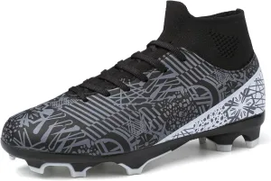 Kids Soccer Cleats Boys Girls Football Cleats Turf Soccer Shoes AG/FG