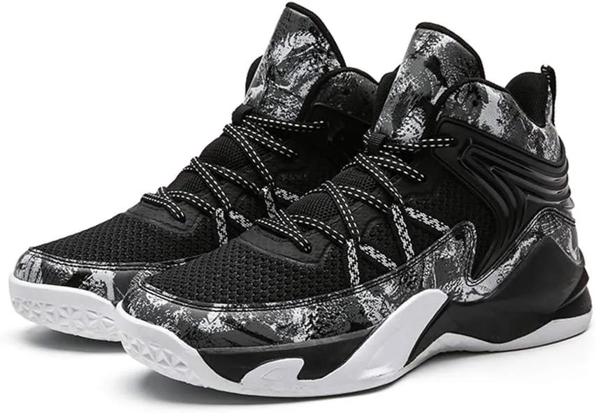 LEADER SHOW Men's Stylish High Top Shoes Casual Walking Sports Athletic Fashion Sneakers