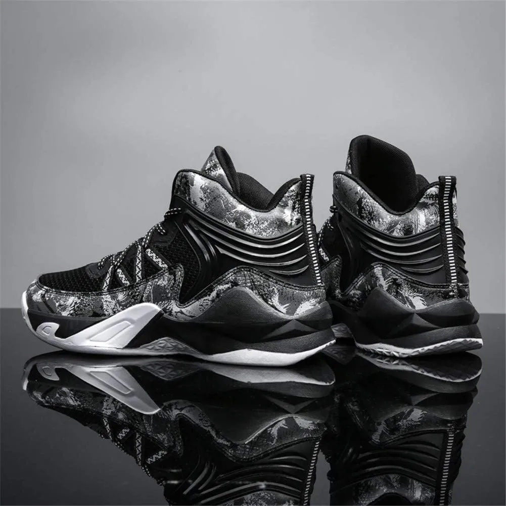 LEADER SHOW Men's Stylish High Top Shoes Casual Walking Sports Athletic Fashion Sneakers