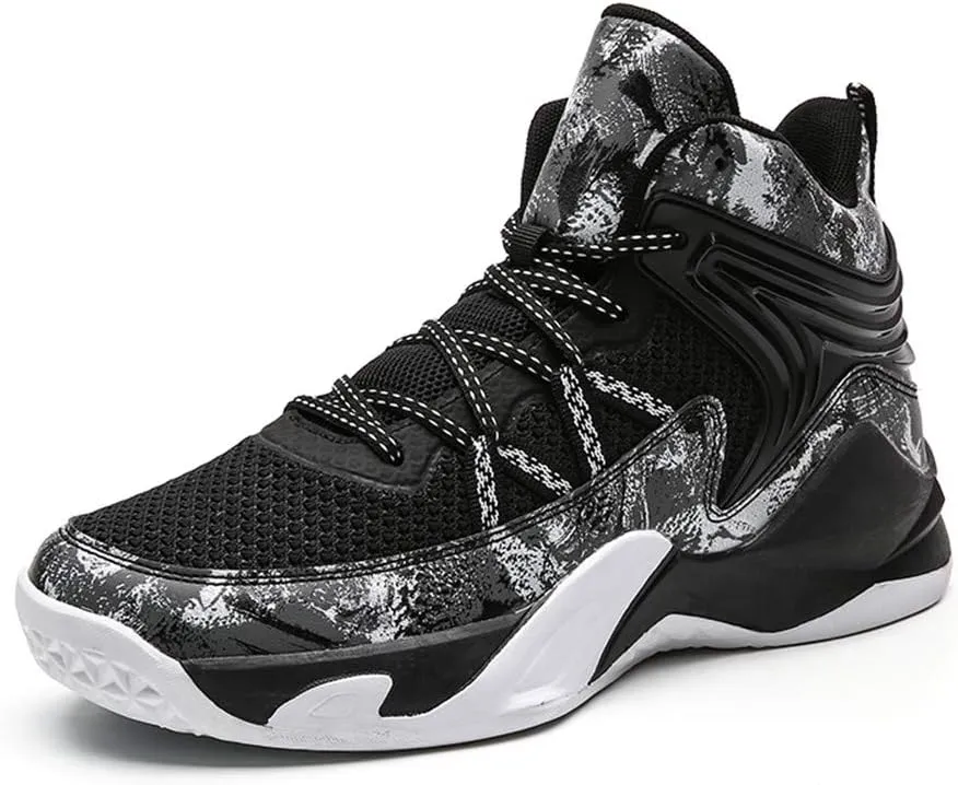 LEADER SHOW Men's Stylish High Top Shoes Casual Walking Sports Athletic Fashion Sneakers