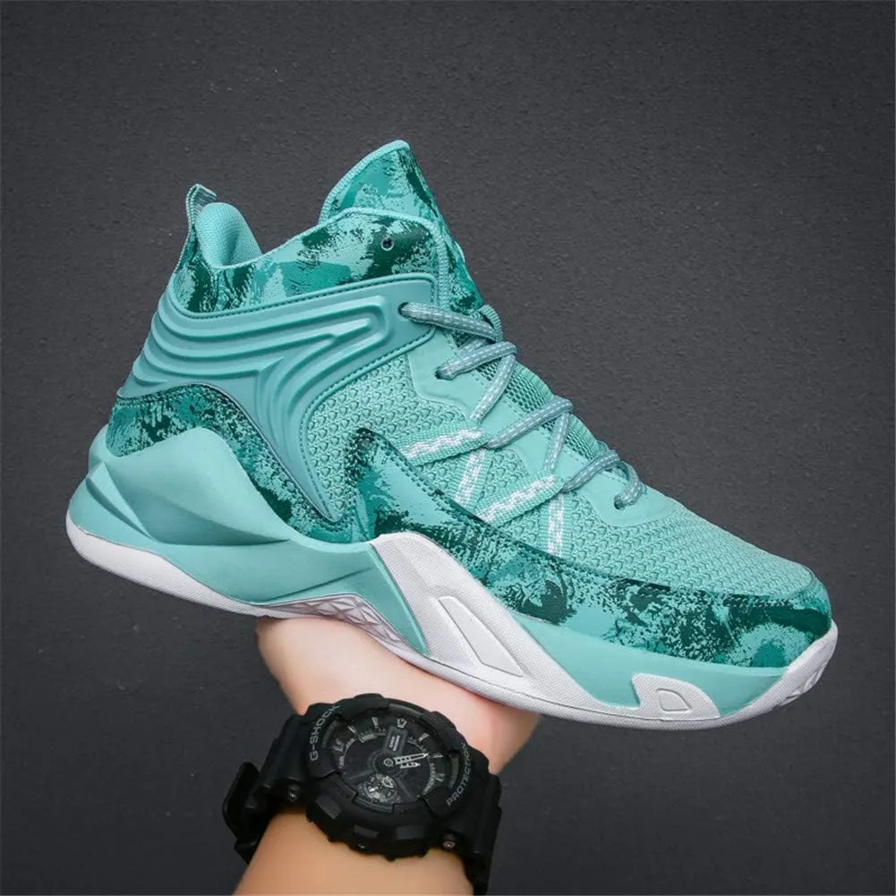 LEADER SHOW Men's Stylish High Top Shoes Casual Walking Sports Athletic Fashion Sneakers