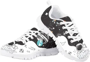 LedBack Running Shoes for Boys Girls Lace-up Athletic Tennis Sneakers Breathable Mesh Sports Shoes for Little Kid/Big Kid
