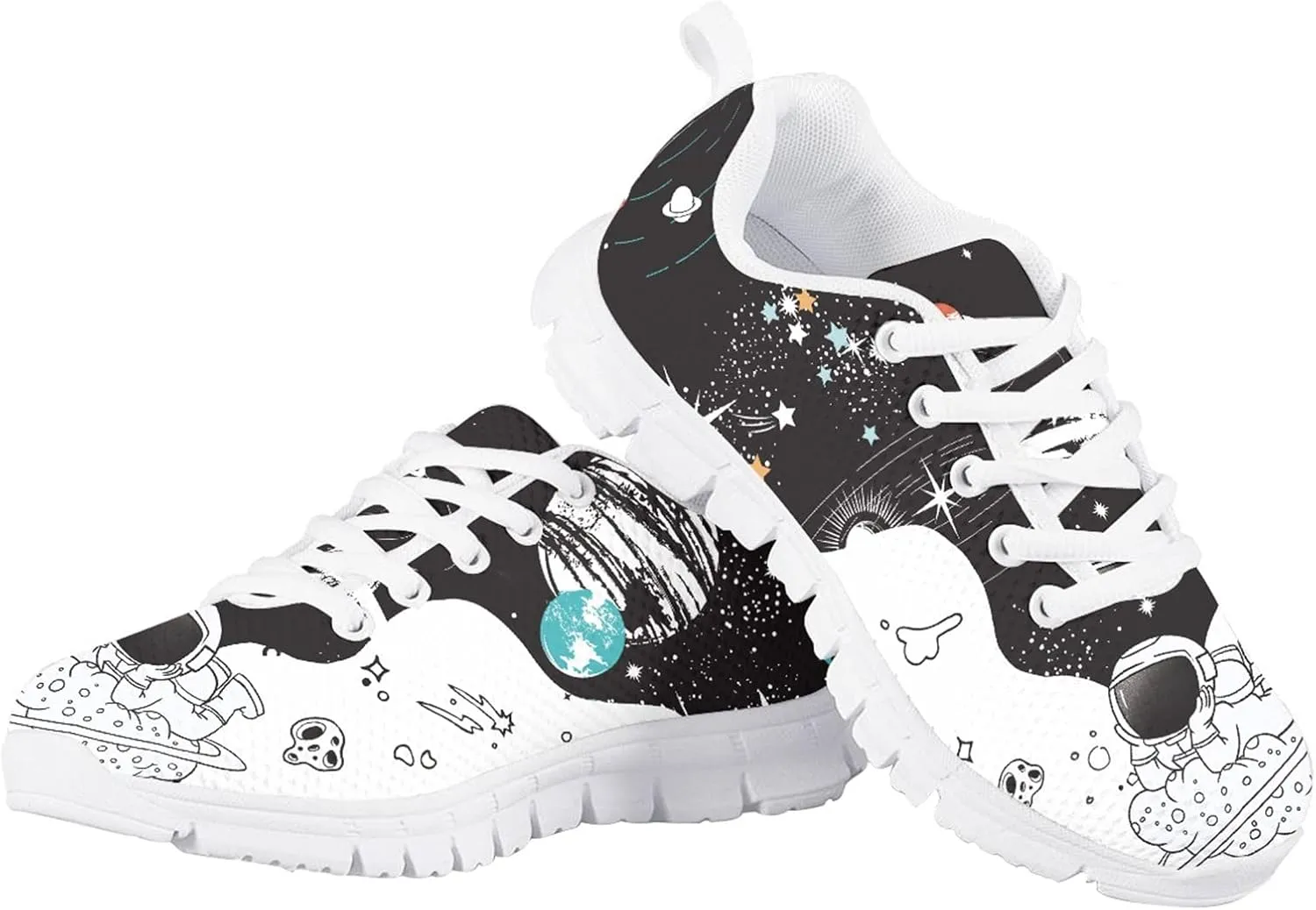 LedBack Running Shoes for Boys Girls Lace-up Athletic Tennis Sneakers Breathable Mesh Sports Shoes for Little Kid/Big Kid