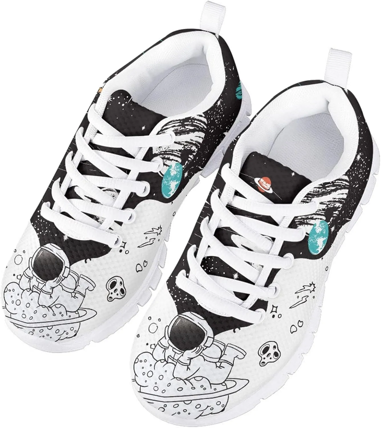 LedBack Running Shoes for Boys Girls Lace-up Athletic Tennis Sneakers Breathable Mesh Sports Shoes for Little Kid/Big Kid