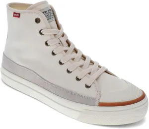 Levi's Men's Casual Sneaker, Ecru, 12