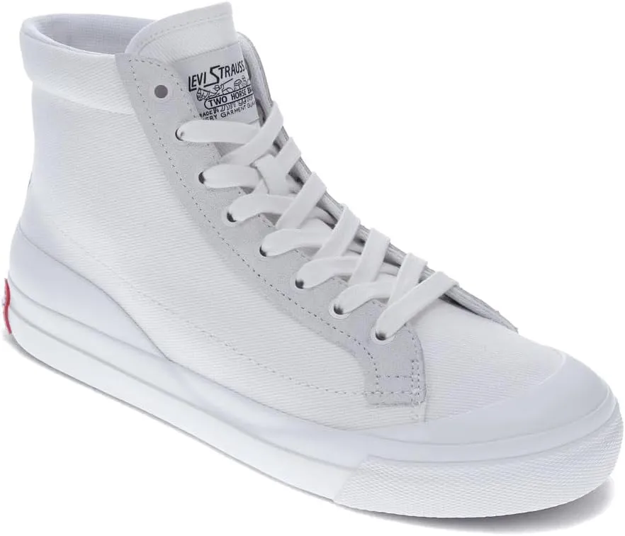 Levi's Men's Casual Sneaker, White, 8.5