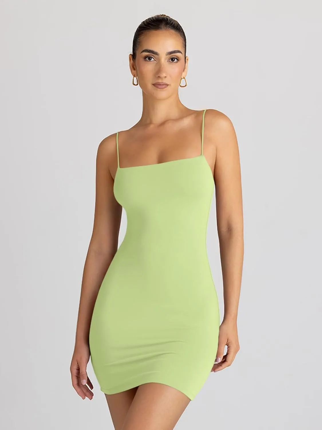 LILLUSORY Women's Mini Sexy Bodycon Dress 2025 Summer Going Out Short Party Club Dresses Beach Vacation Spring Outfits
