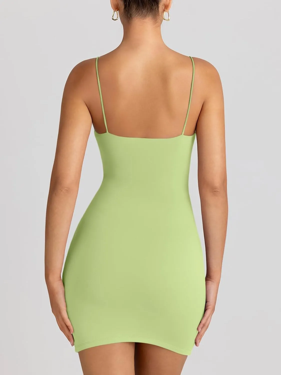 LILLUSORY Women's Mini Sexy Bodycon Dress 2025 Summer Going Out Short Party Club Dresses Beach Vacation Spring Outfits