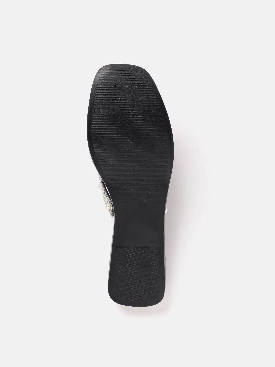Lino Perros Women Embellished Open Toe Flats
