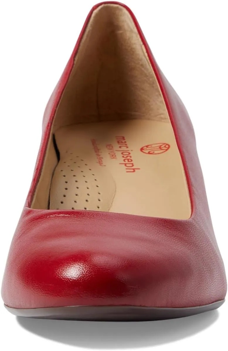 MARC JOSEPH NEW YORK Women's Leather Made in Brazil Classic Broad Street Pump