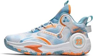 Men Basketball Shoes Arch Support Mens Sneakers Anti Slip Breathable Comfortable High Top Sports Running Walking Tennis Shoes