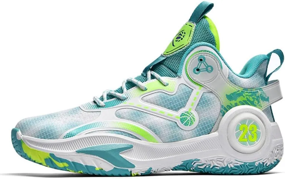Men Basketball Shoes Arch Support Mens Sneakers Anti Slip Breathable Comfortable High Top Sports Running Walking Tennis Shoes