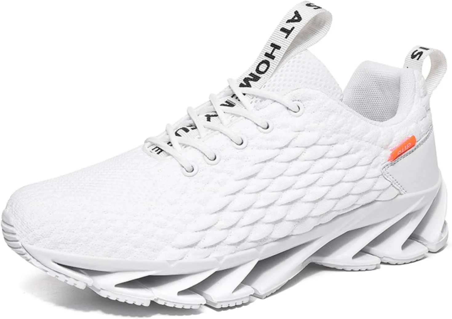 Men's Breathable Mesh Hiking Shoes, Lightweight Outdoor Sneakers with Non-Slip Sole & Mid Arch Support, Extended Sizes 39-46 for Travel, Trail Running