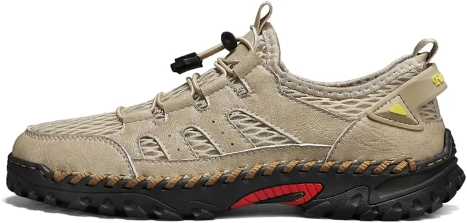 Mens Breathable Mesh Walking Hiking Shoes Light and Comfortable Casual Shoes Fashion Sneakers for Men