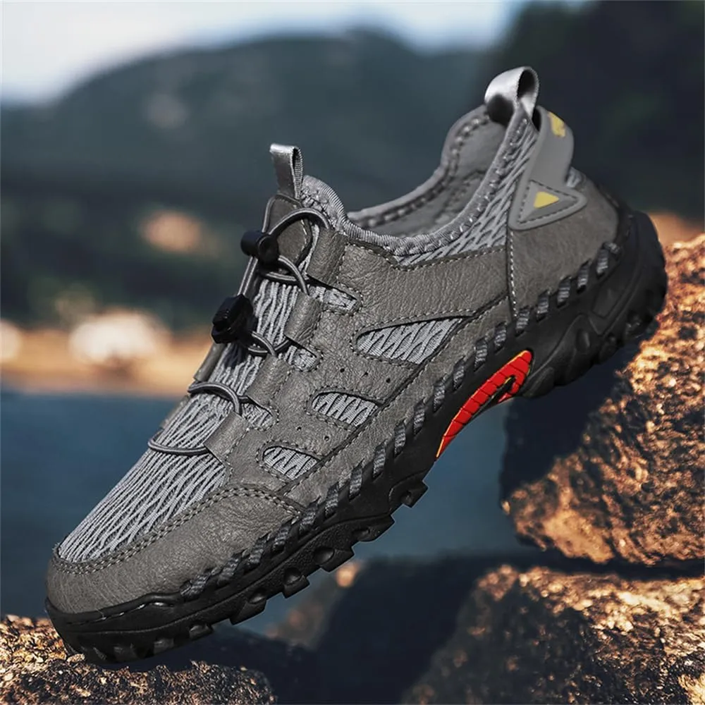 Mens Breathable Mesh Walking Hiking Shoes Light and Comfortable Casual Shoes Fashion Sneakers for Men