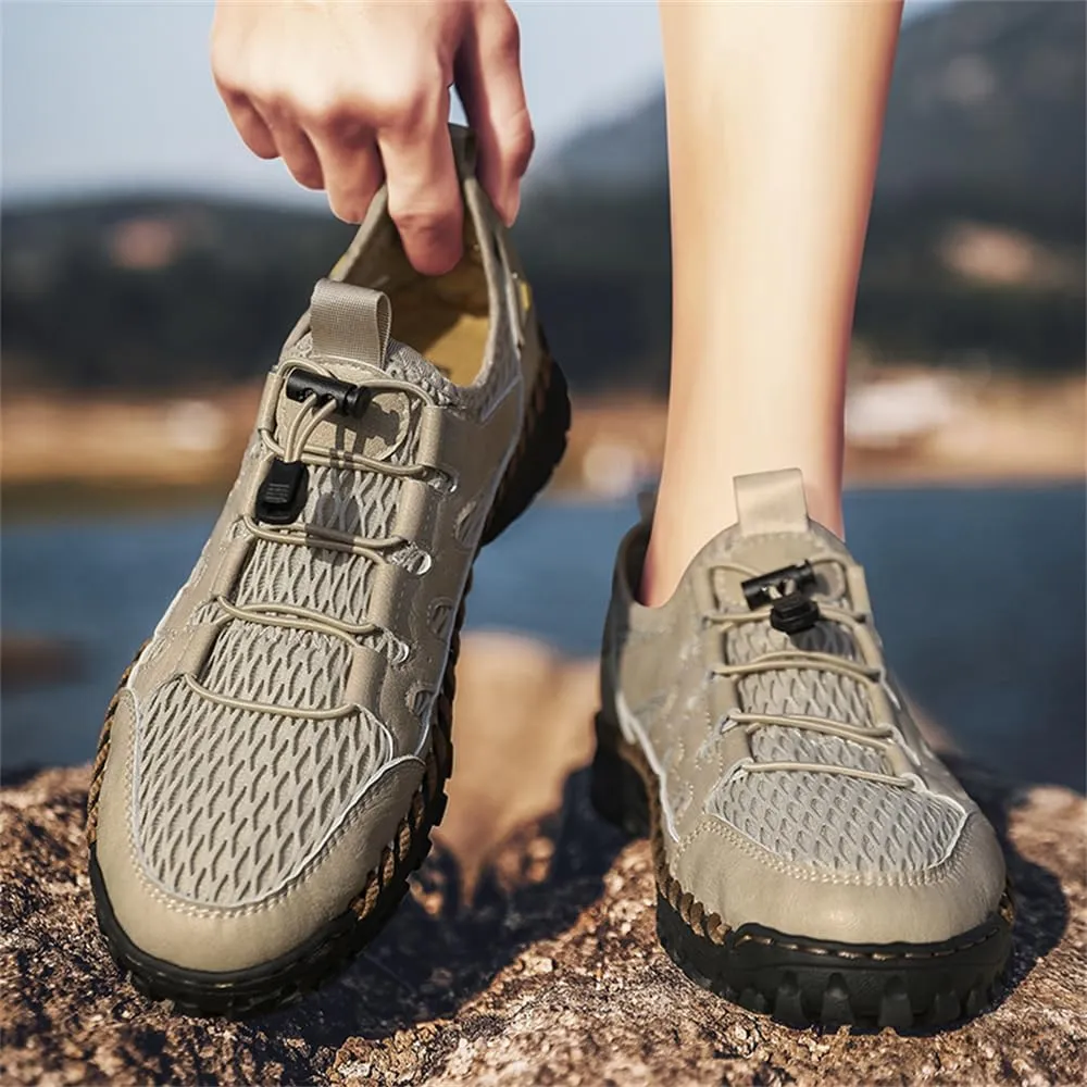 Mens Breathable Mesh Walking Hiking Shoes Light and Comfortable Casual Shoes Fashion Sneakers for Men