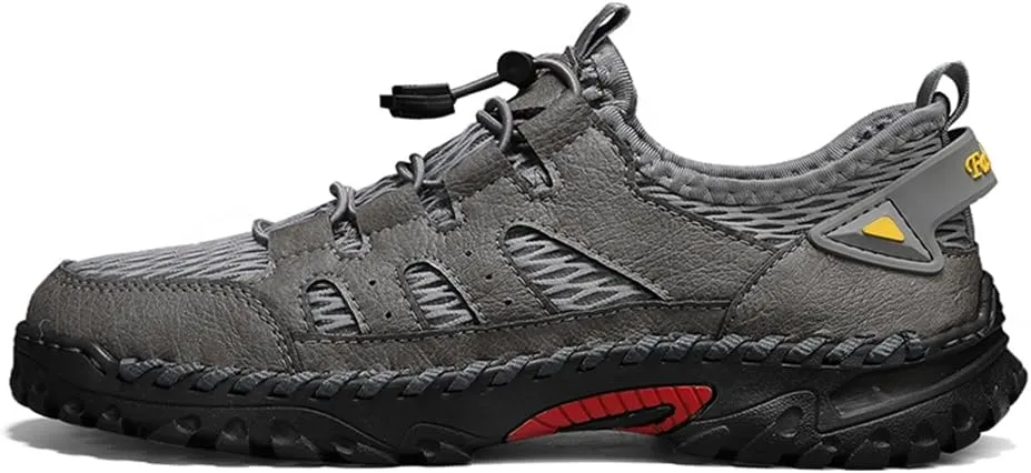 Mens Breathable Mesh Walking Hiking Shoes Light and Comfortable Casual Shoes Fashion Sneakers for Men