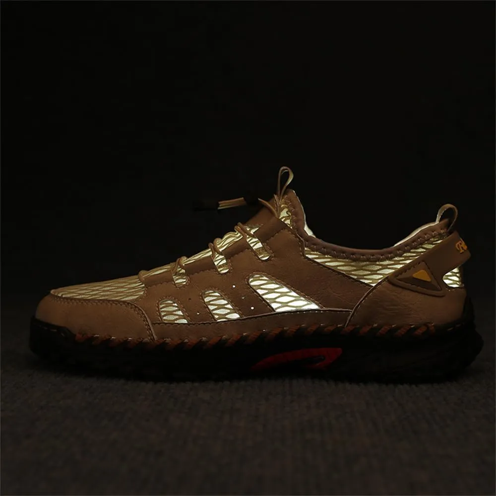 Mens Breathable Mesh Walking Hiking Shoes Light and Comfortable Casual Shoes Fashion Sneakers for Men