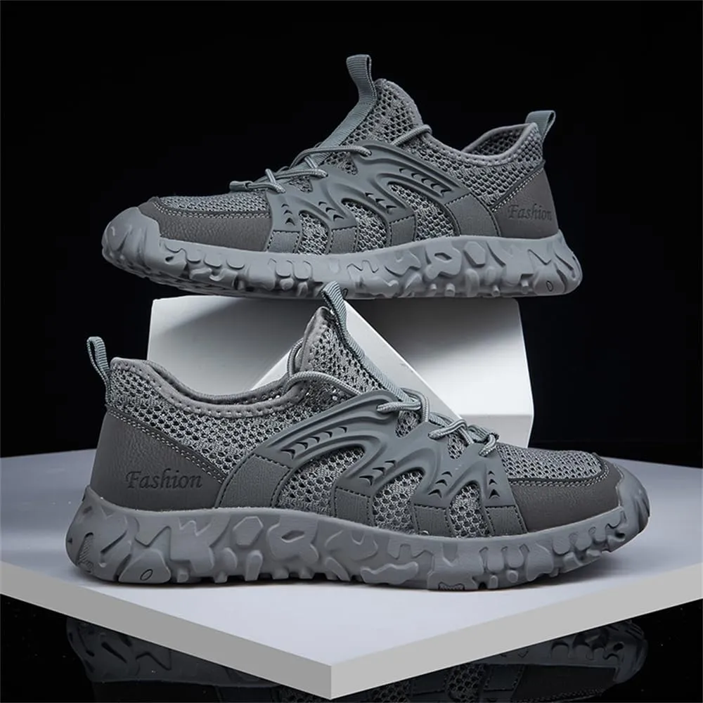 Mens Breathable Mesh Walking Shoes Cushioning Soft Bottom Casual Shoes Fashion Sneakers for Men