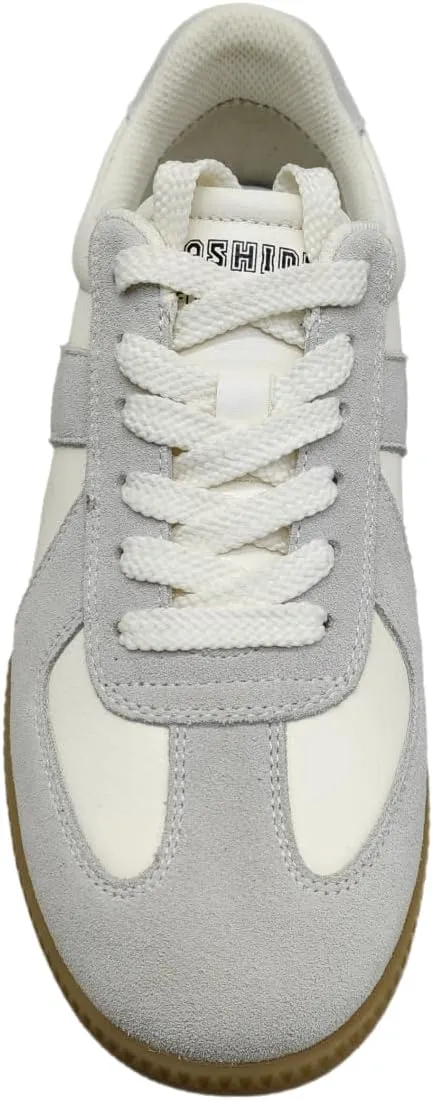 Men’s German Trainer Sneakers – Retro Minimalist Suede Leather Casual Shoes with Gum Sole, Classic Streetwear Style for Everyday Wear and Smart Outfits