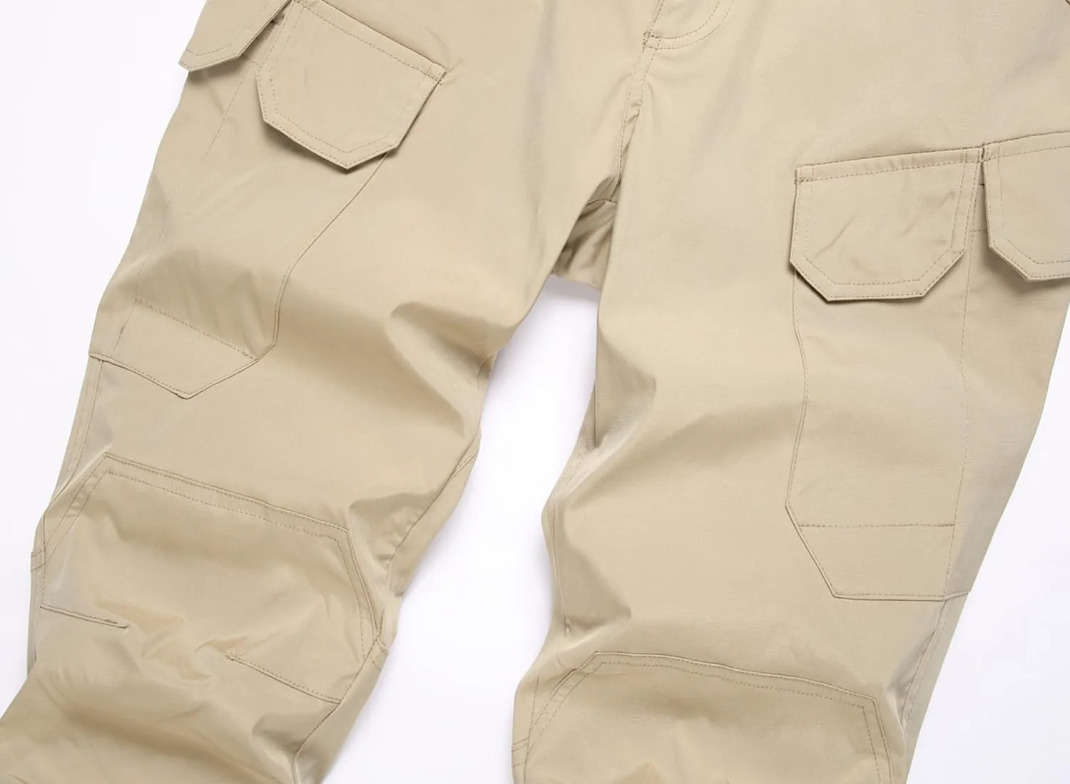 Men's Hiking Pants Lightweight Quick Dry Tactical Pants Fashion Outdoor Waterproof Stretch Waist Cargo Work Pant