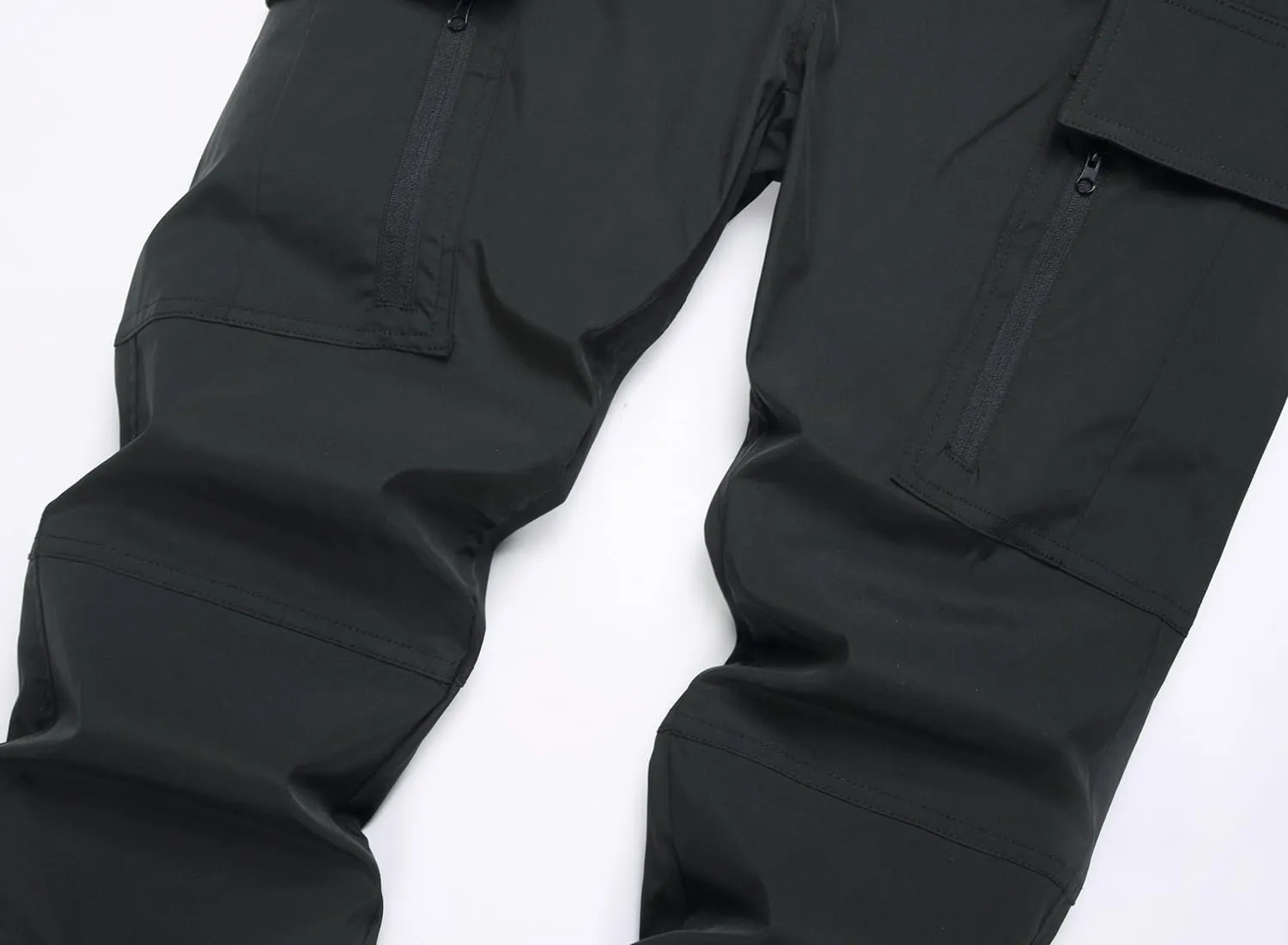 Men's Hiking Pants Lightweight Quick Dry Tactical Pants Fashion Outdoor Waterproof Stretch Waist Cargo Work Pant