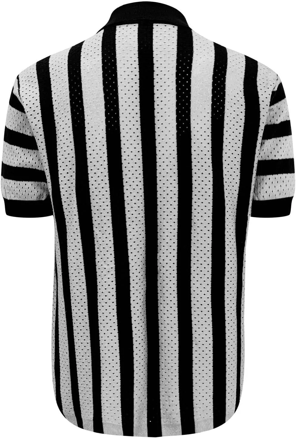 Men's Knit Fishnet Shirts Short Sleeve Button Down Breathable Polo Shirt Fashion Casual Summer Beach Vacation Shirts