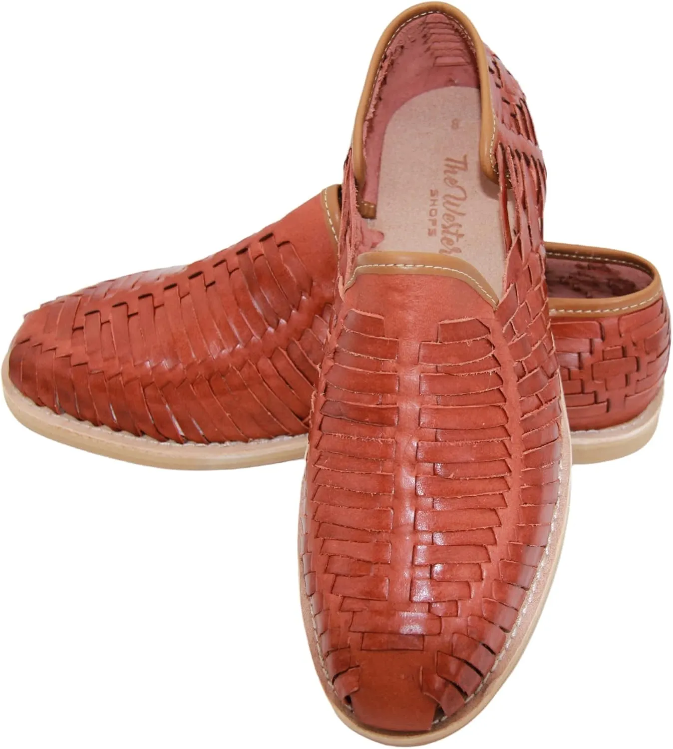 Men's Leather Authentic Mexican Huarache Sandal Closed Toe