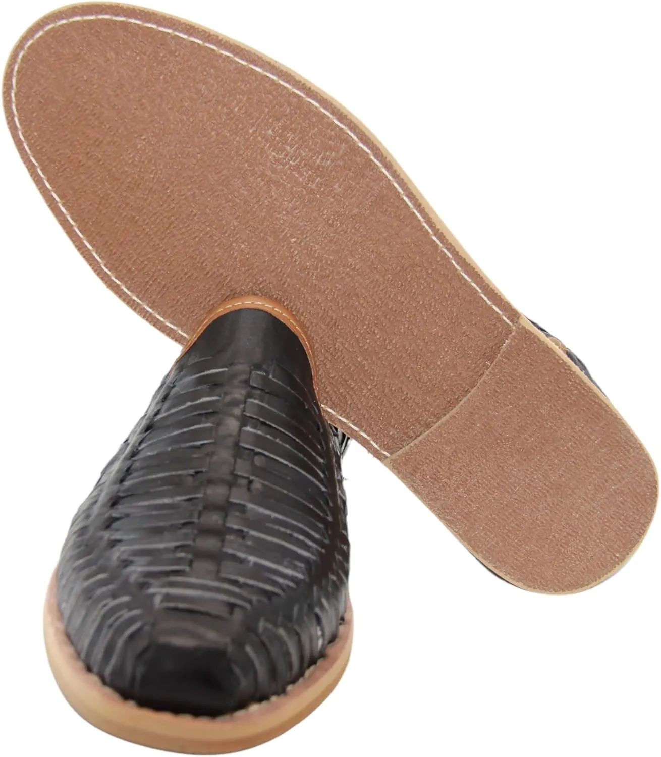 Men's Leather Authentic Mexican Huarache Sandal Closed Toe