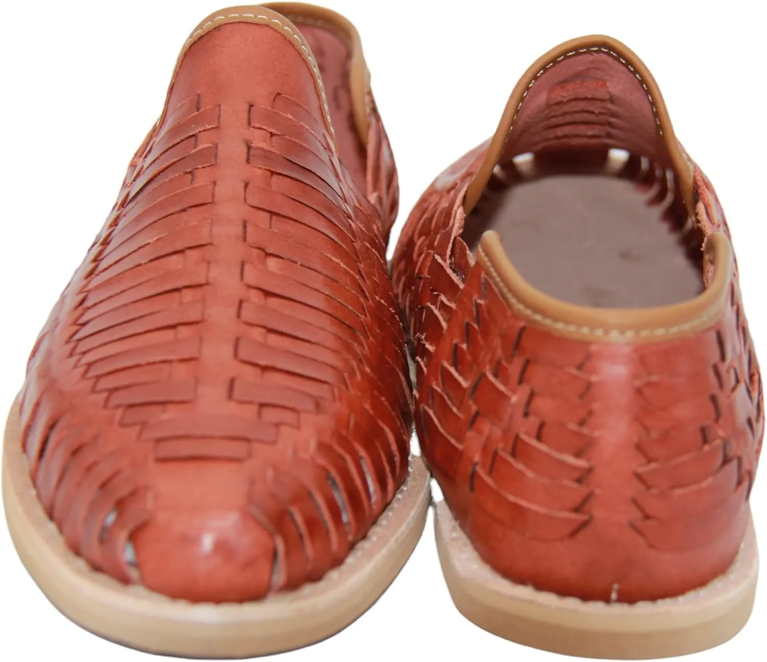 Men's Leather Authentic Mexican Huarache Sandal Closed Toe