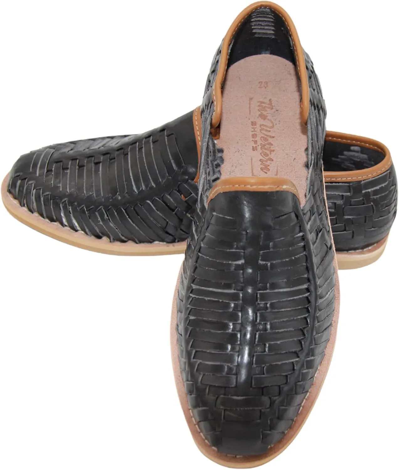 Men's Leather Authentic Mexican Huarache Sandal Closed Toe