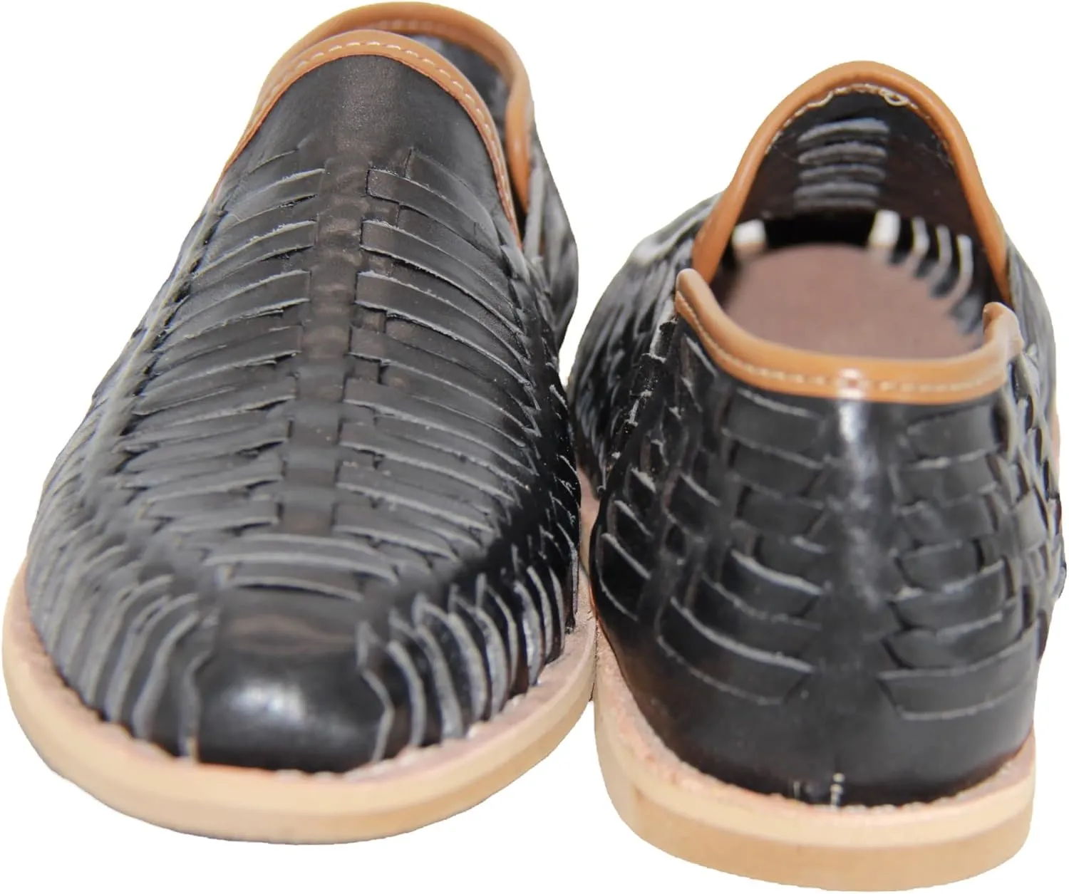 Men's Leather Authentic Mexican Huarache Sandal Closed Toe