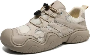 Men's Low Top Waterproof Hiking Shoes Trekking Trails Outdoor Non Slip Comfortable Sneakers
