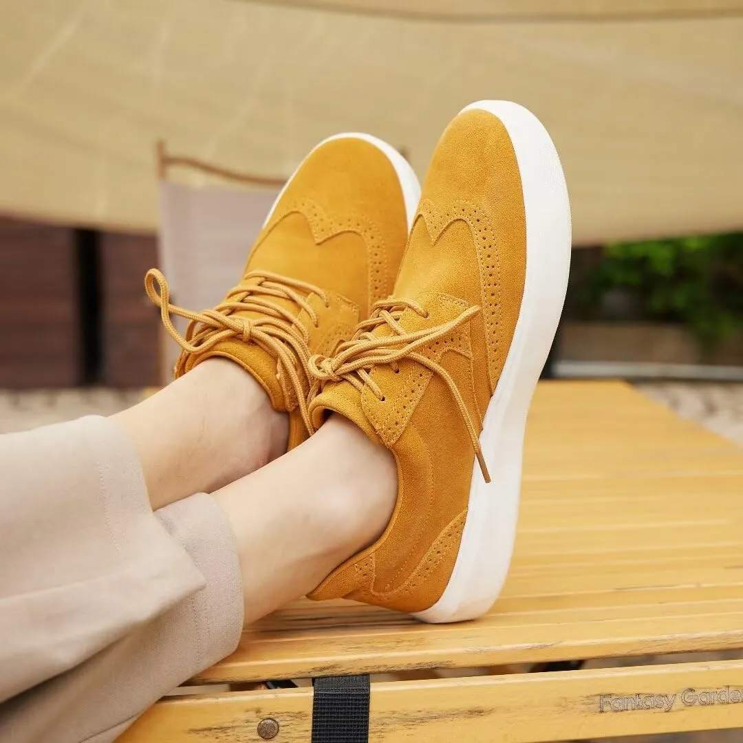 Men's Orthopedic Fashion Sneakers with Arch Support: Plantar Fasciitis Walking Shoes for Flat Feet, Comfortable Casual Flat Feet Orthotic Shoes for Ankle and Heel Pain Relief
