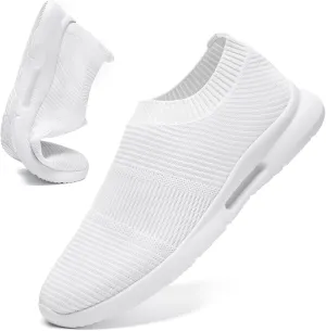 Mens Slip on Shoes Tennis Sports Sneakers Lightweight Casual Dress Summer Beach Slippers